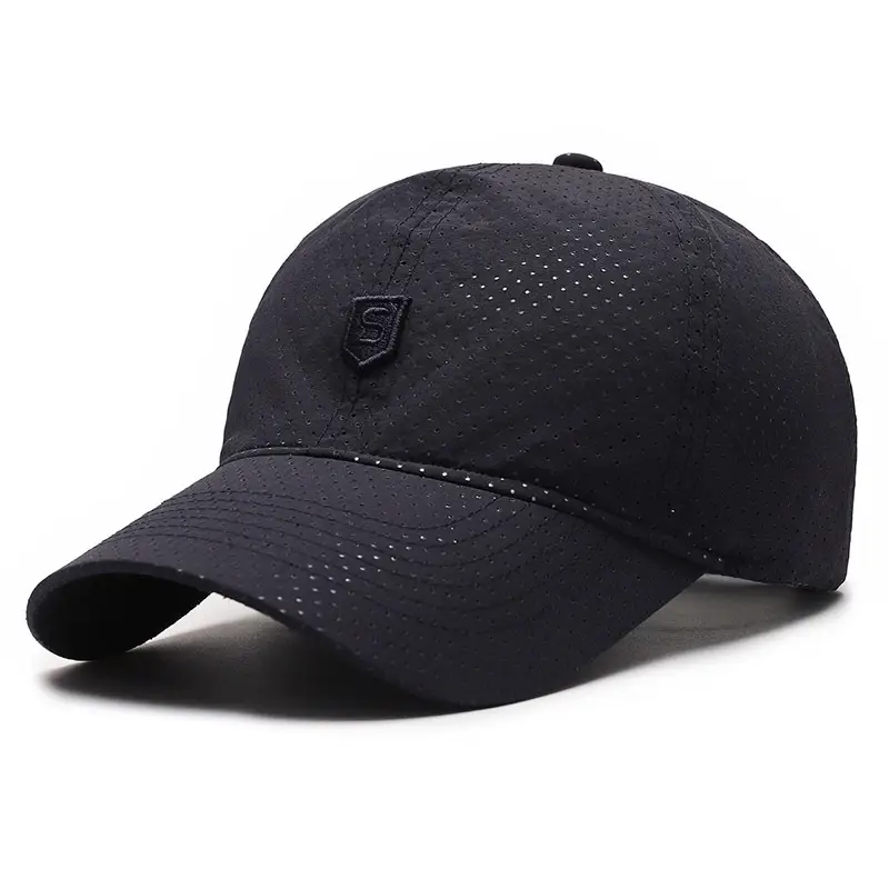 Men's Black Ultra-Quick-Dry Baseball Cap