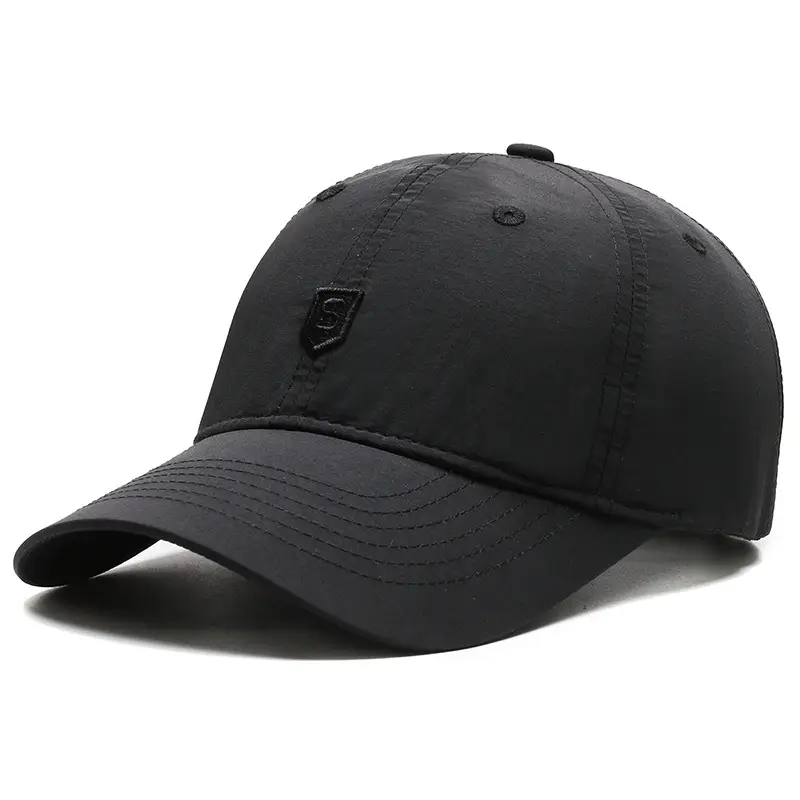 Men's Black Ultra-Quick-Dry Baseball Cap