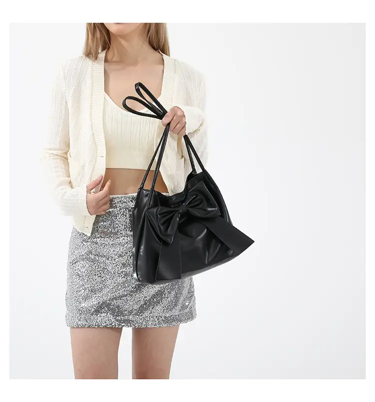 Sweet Girl's Pink Bow Shoulder Bag 2024 — feature 23