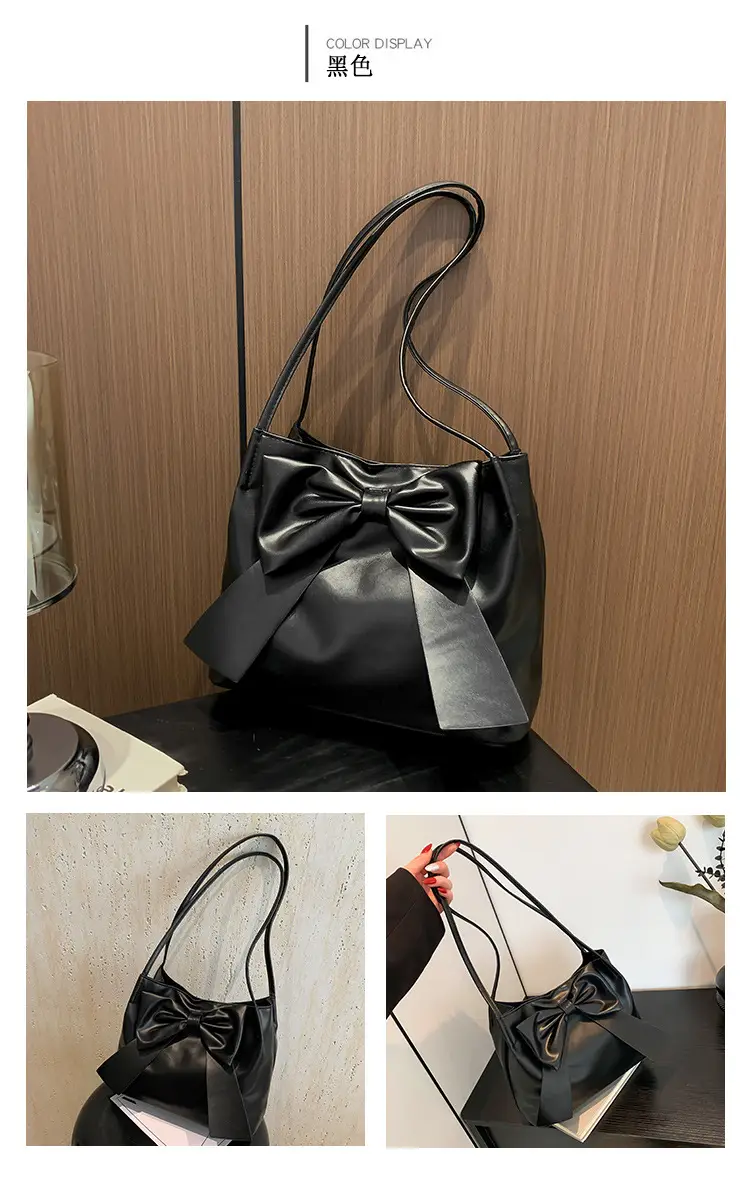 Sweet Girl's Pink Bow Shoulder Bag 2024 — feature 27