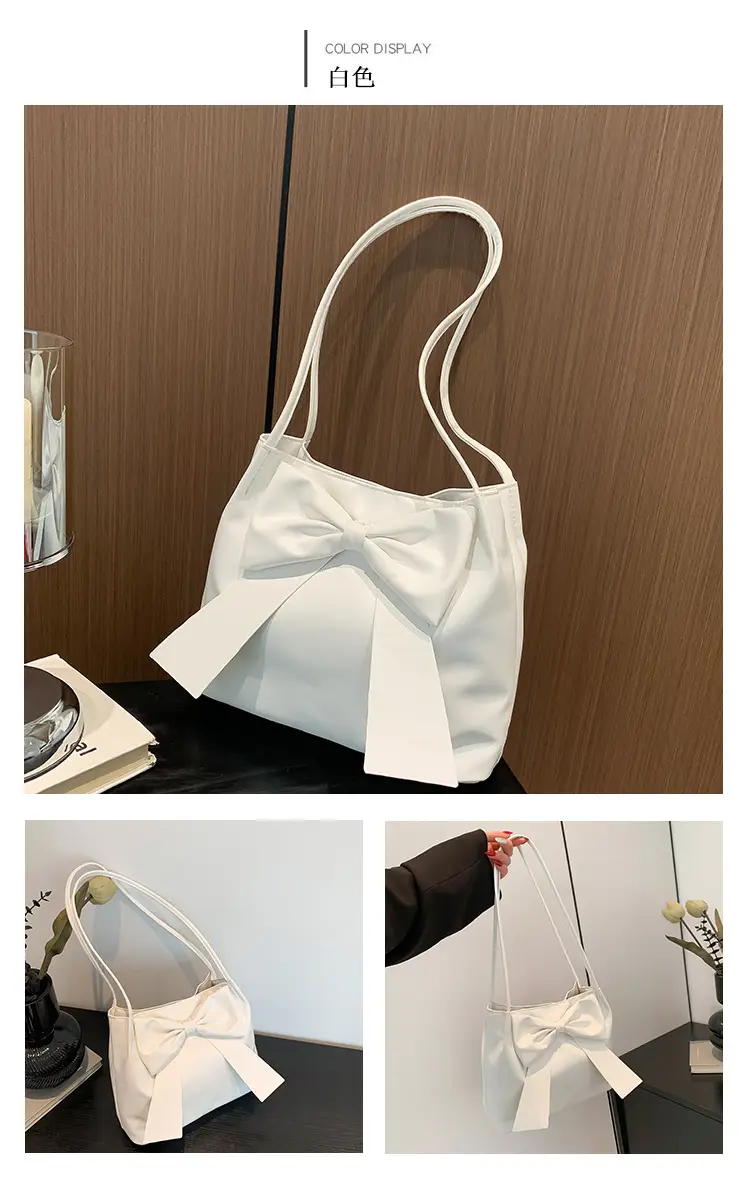 Sweet Girl's Pink Bow Shoulder Bag 2024 — feature 28