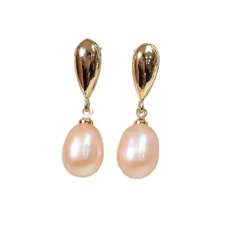 2024 Freshwater Pearl Drop Earrings for Women - Image 7