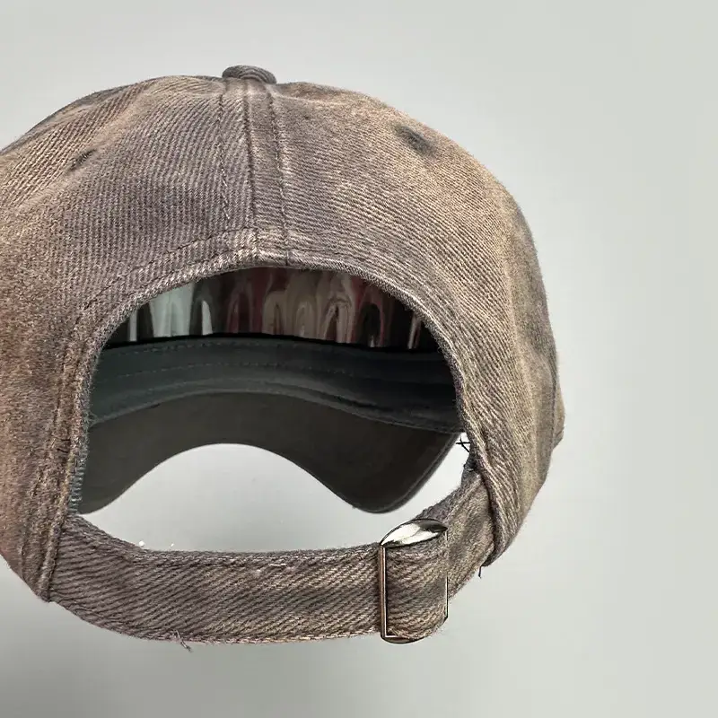 Men Sun-Proof Distressed BB Letter Baseball Cap — feature 6