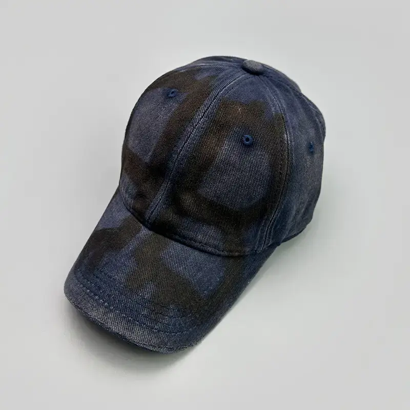 Men Sun-Proof Distressed BB Letter Baseball Cap - Image 5
