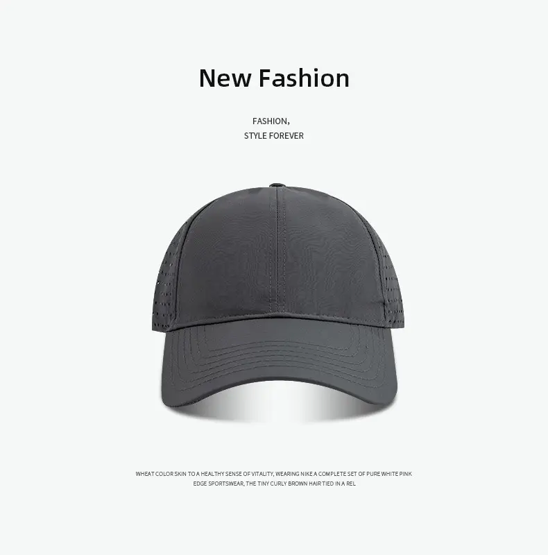 Beige Mesh Peak Cap for Summer Outdoor Use — feature 11