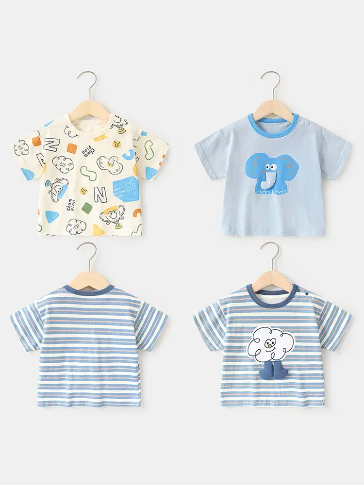 Baby T-Shirts Summer Casual Short Sleeve for Boys Girls - Image 7