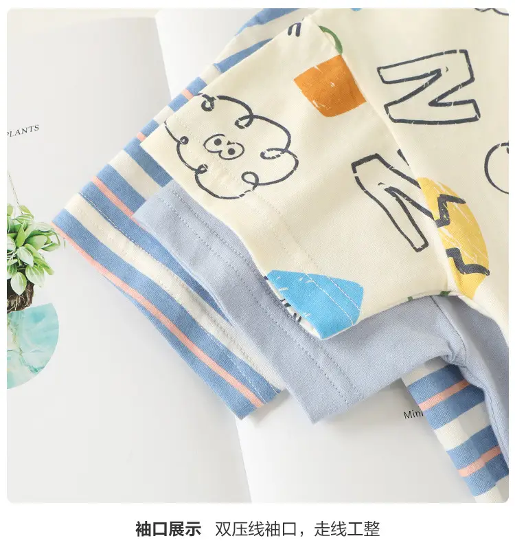 Baby T-Shirts Summer Casual Short Sleeve for Boys Girls — feature 9