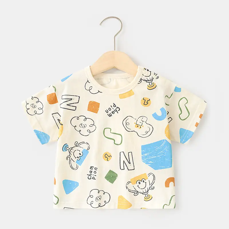 Baby T-Shirts Summer Casual Short Sleeve for Boys Girls - Image 2