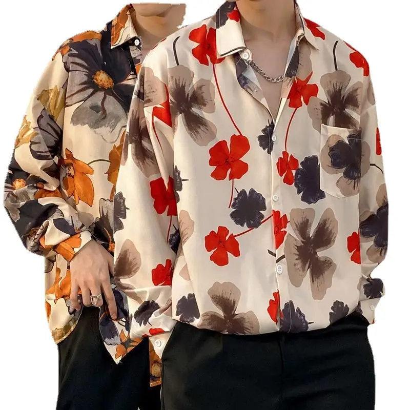 Fairy Shirt Men's Printed Long Sleeve Spring Autumn - Image 43