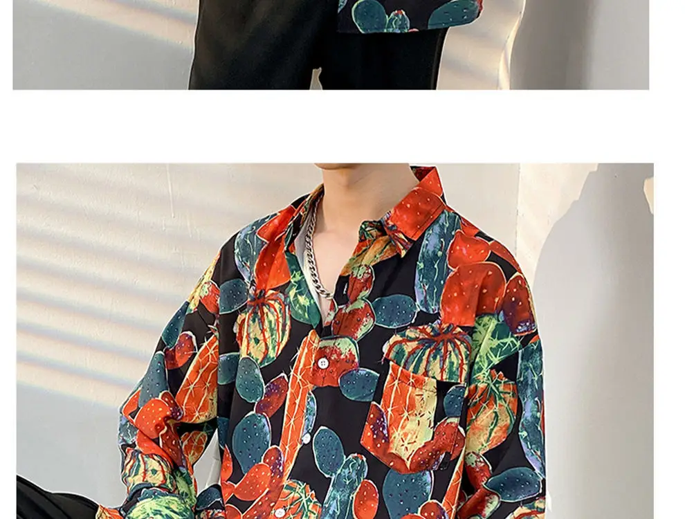 Fairy Shirt Men's Printed Long Sleeve Spring Autumn — feature 12