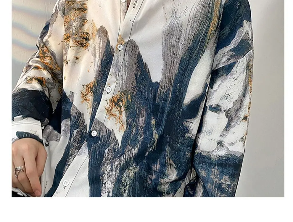 Fairy Shirt Men's Printed Long Sleeve Spring Autumn — feature 2