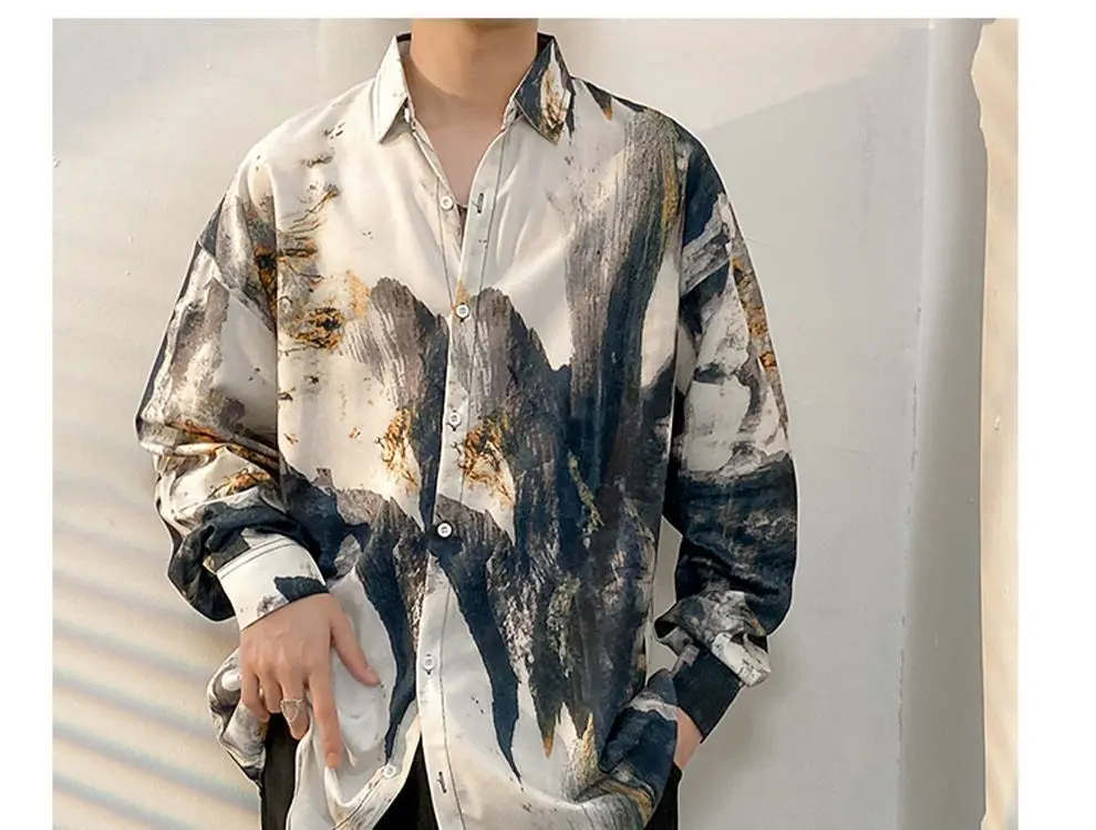 Fairy Shirt Men's Printed Long Sleeve Spring Autumn — feature 3