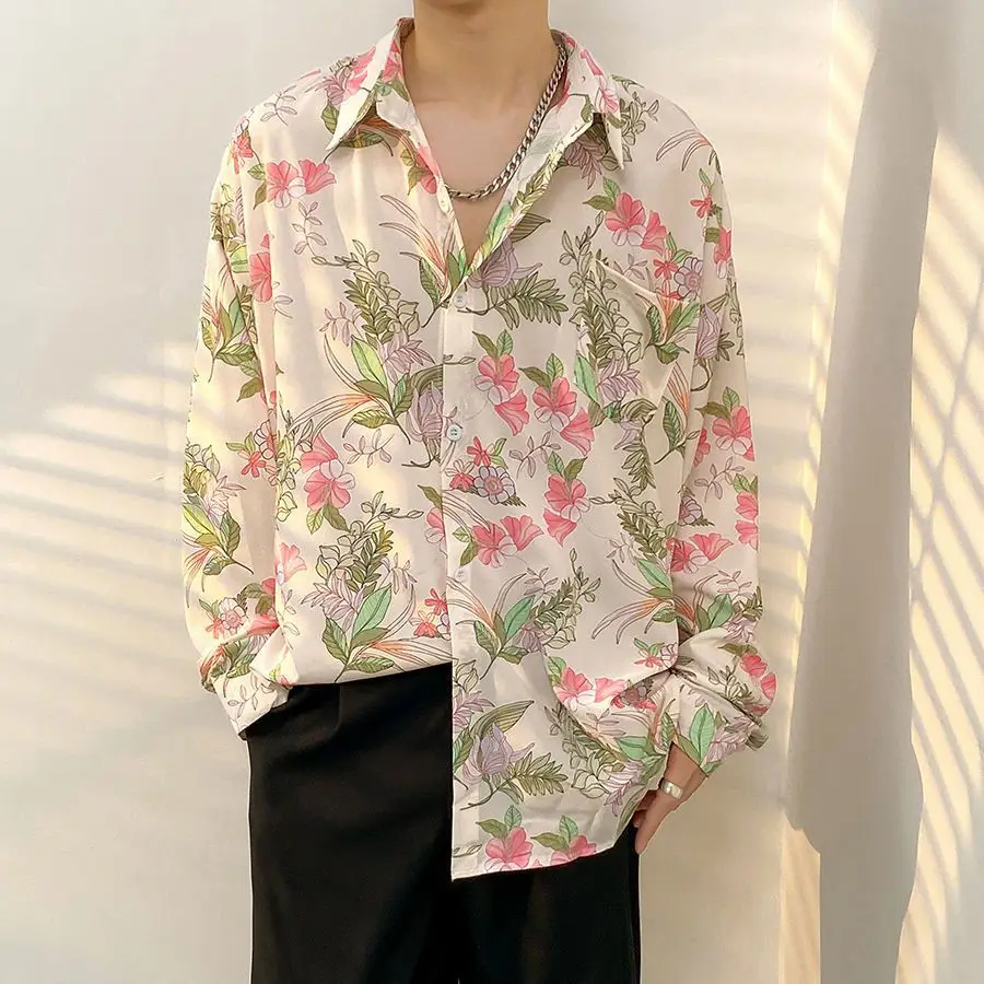 Fairy Shirt Men's Printed Long Sleeve Spring Autumn - Image 11