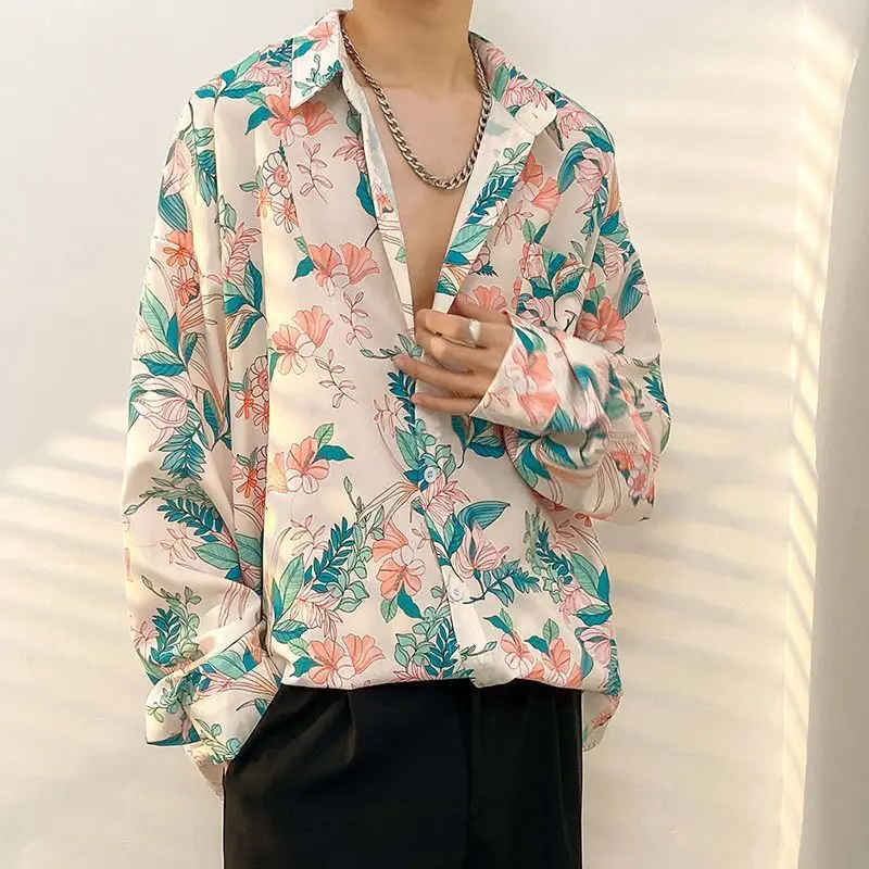 Fairy Shirt Men's Printed Long Sleeve Spring Autumn - Image 12