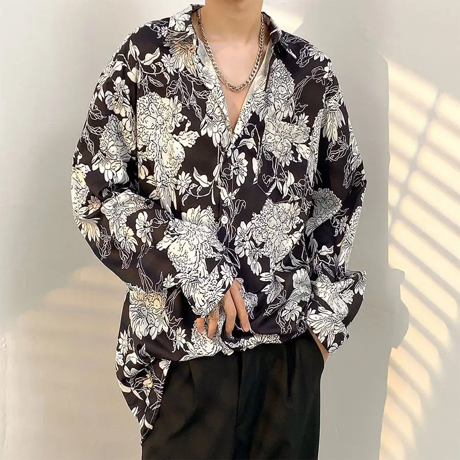 Fairy Shirt Men's Printed Long Sleeve Spring Autumn - Image 13
