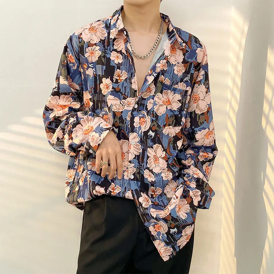 Fairy Shirt Men's Printed Long Sleeve Spring Autumn - Image 15