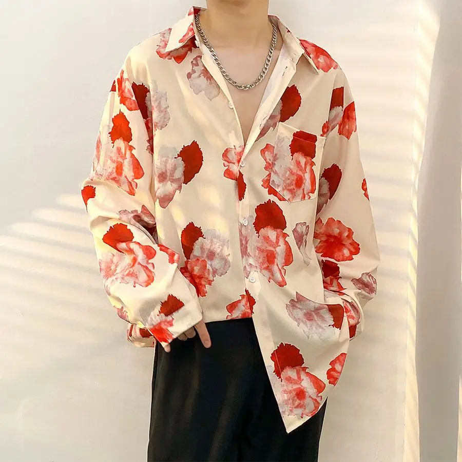 Fairy Shirt Men's Printed Long Sleeve Spring Autumn - Image 16