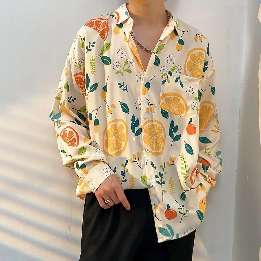 Fairy Shirt Men's Printed Long Sleeve Spring Autumn - Image 18