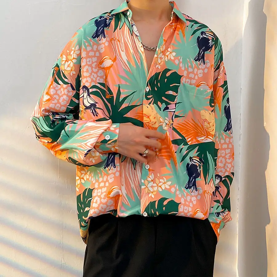 Fairy Shirt Men's Printed Long Sleeve Spring Autumn - Image 20
