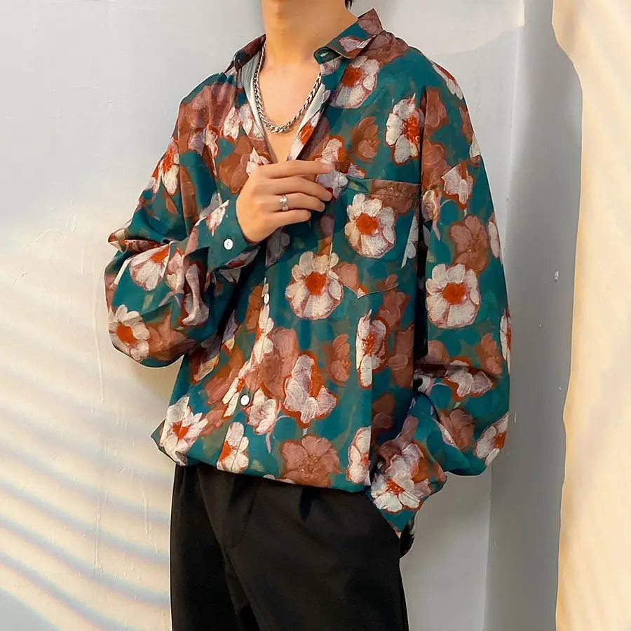 Fairy Shirt Men's Printed Long Sleeve Spring Autumn - Image 25
