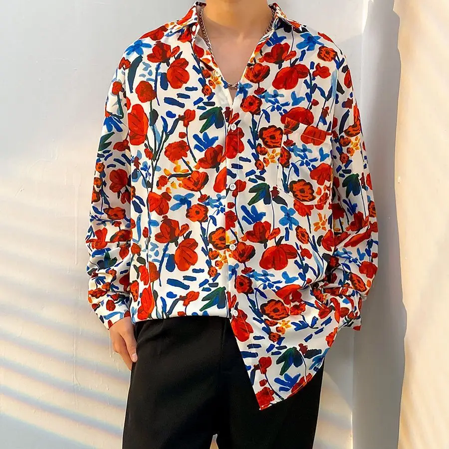 Fairy Shirt Men's Printed Long Sleeve Spring Autumn - Image 26