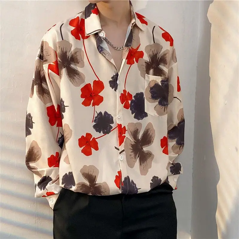 Fairy Shirt Men's Printed Long Sleeve Spring Autumn - Image 34