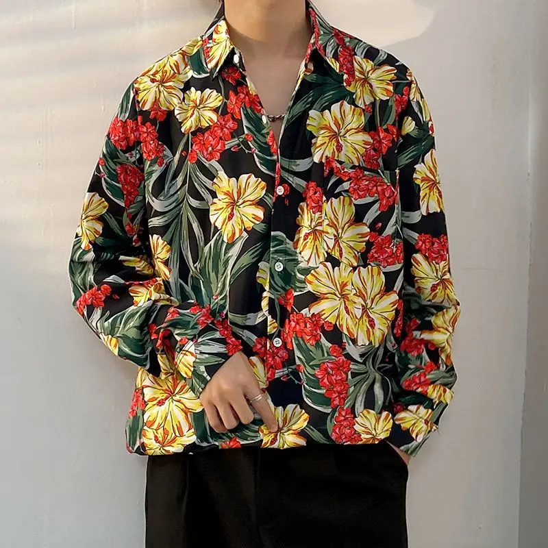Fairy Shirt Men's Printed Long Sleeve Spring Autumn - Image 38