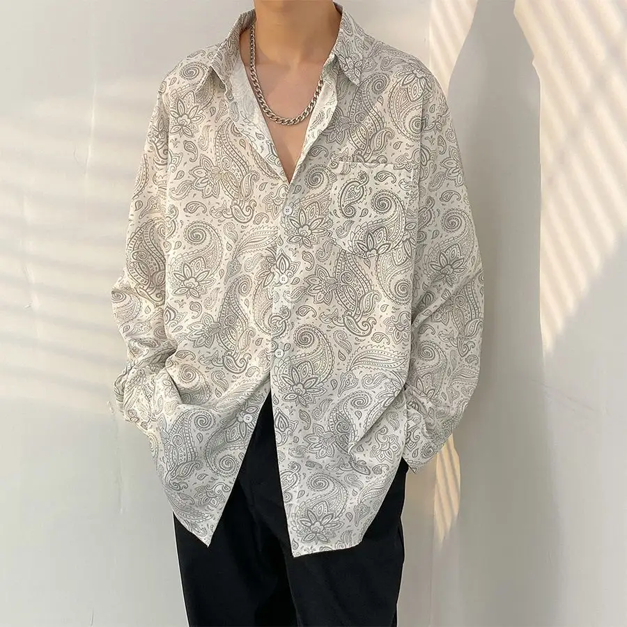 Fairy Shirt Men's Printed Long Sleeve Spring Autumn - Image 7