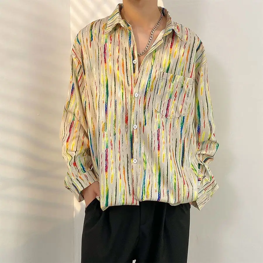 Fairy Shirt Men's Printed Long Sleeve Spring Autumn - Image 8