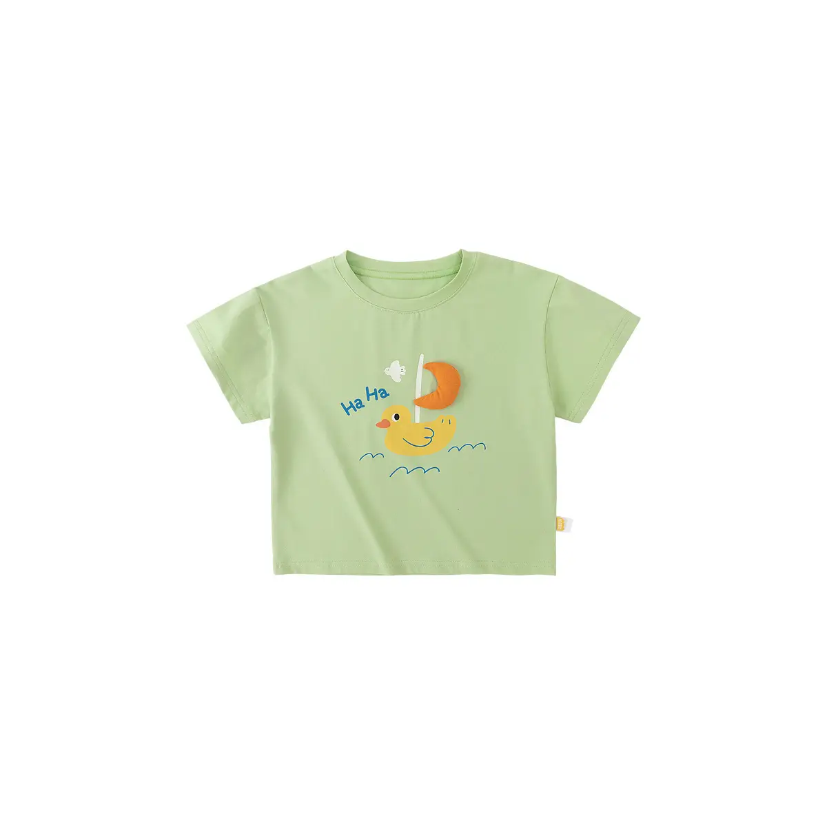 Dudu Baby T-shirt Light Green Short Sleeve Summer - Image 7