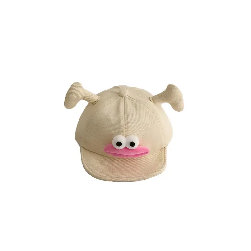 Purple Cute Baby Cap with Antlers Sun Hat - Image 11