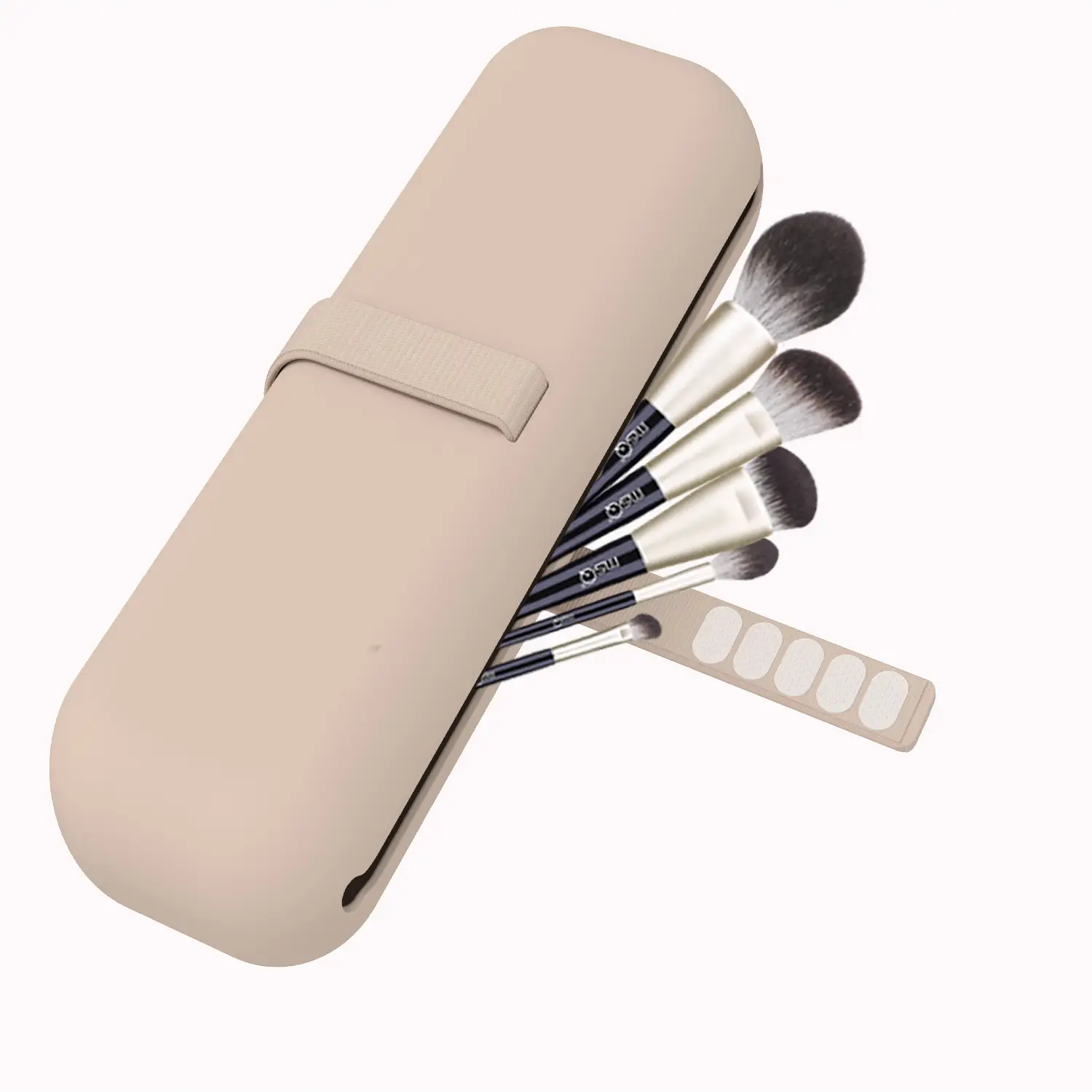 Cross-border Makeup Brush Storage Bag with Powder Puff — feature 11