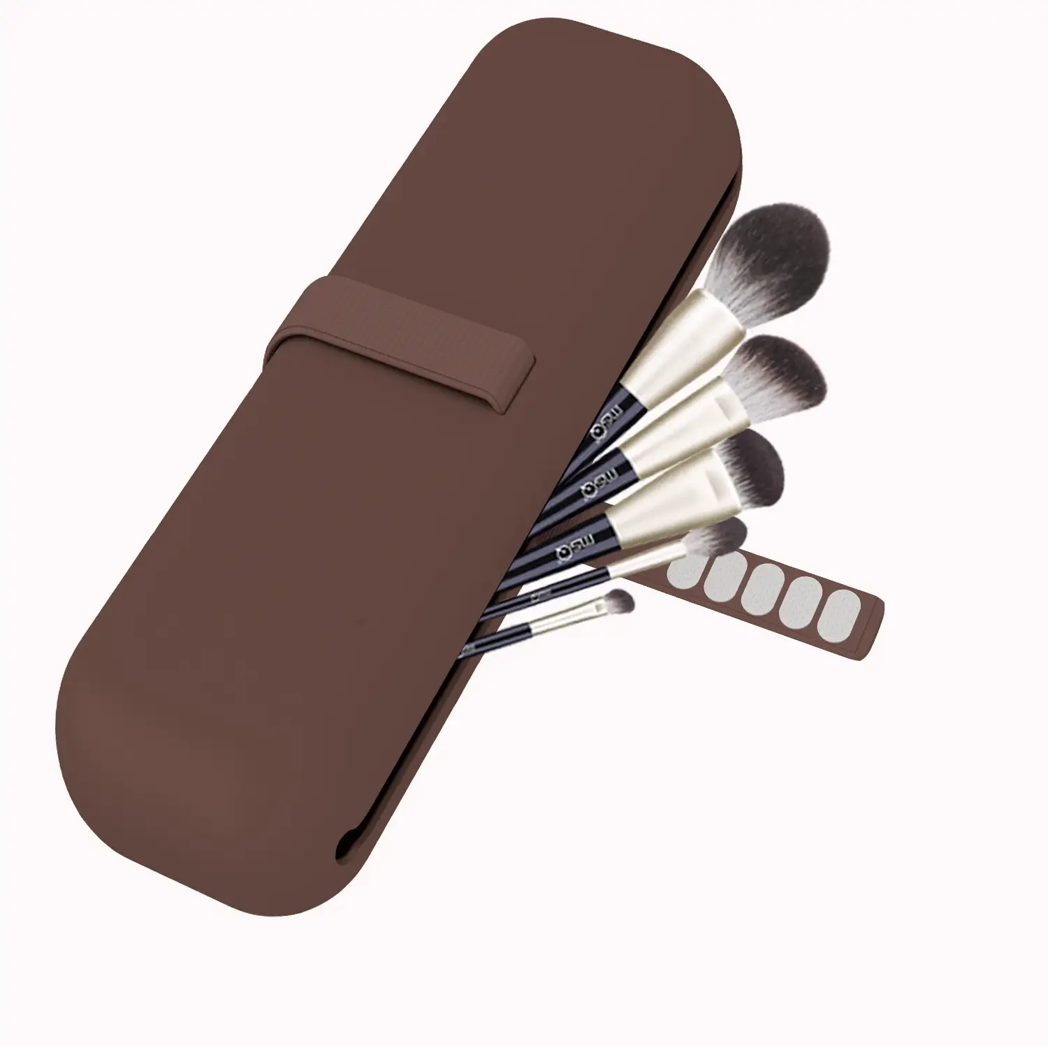 Cross-border Makeup Brush Storage Bag with Powder Puff — feature 12