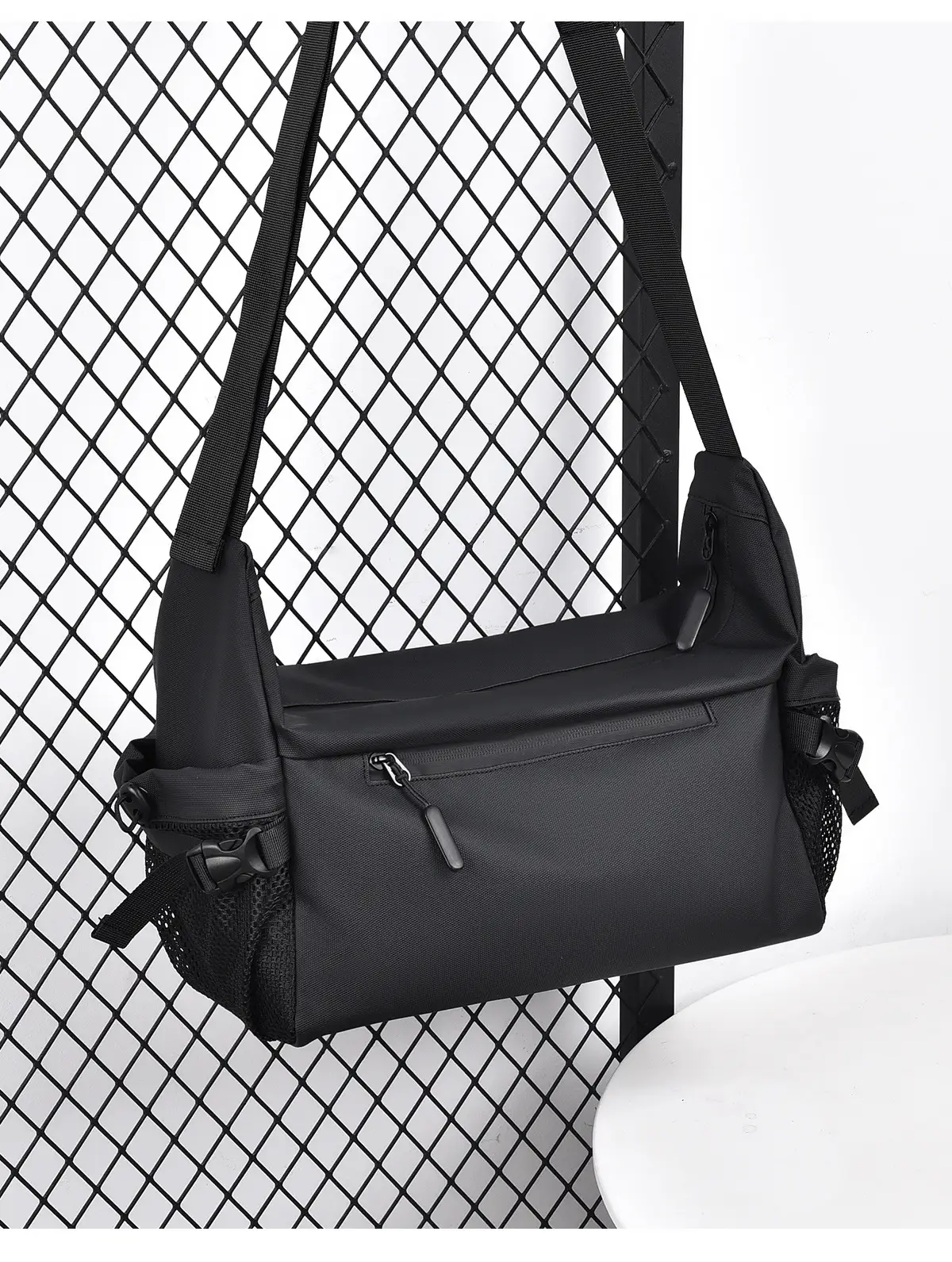 Blue Waterproof Crossbody Bag for Men — feature 19