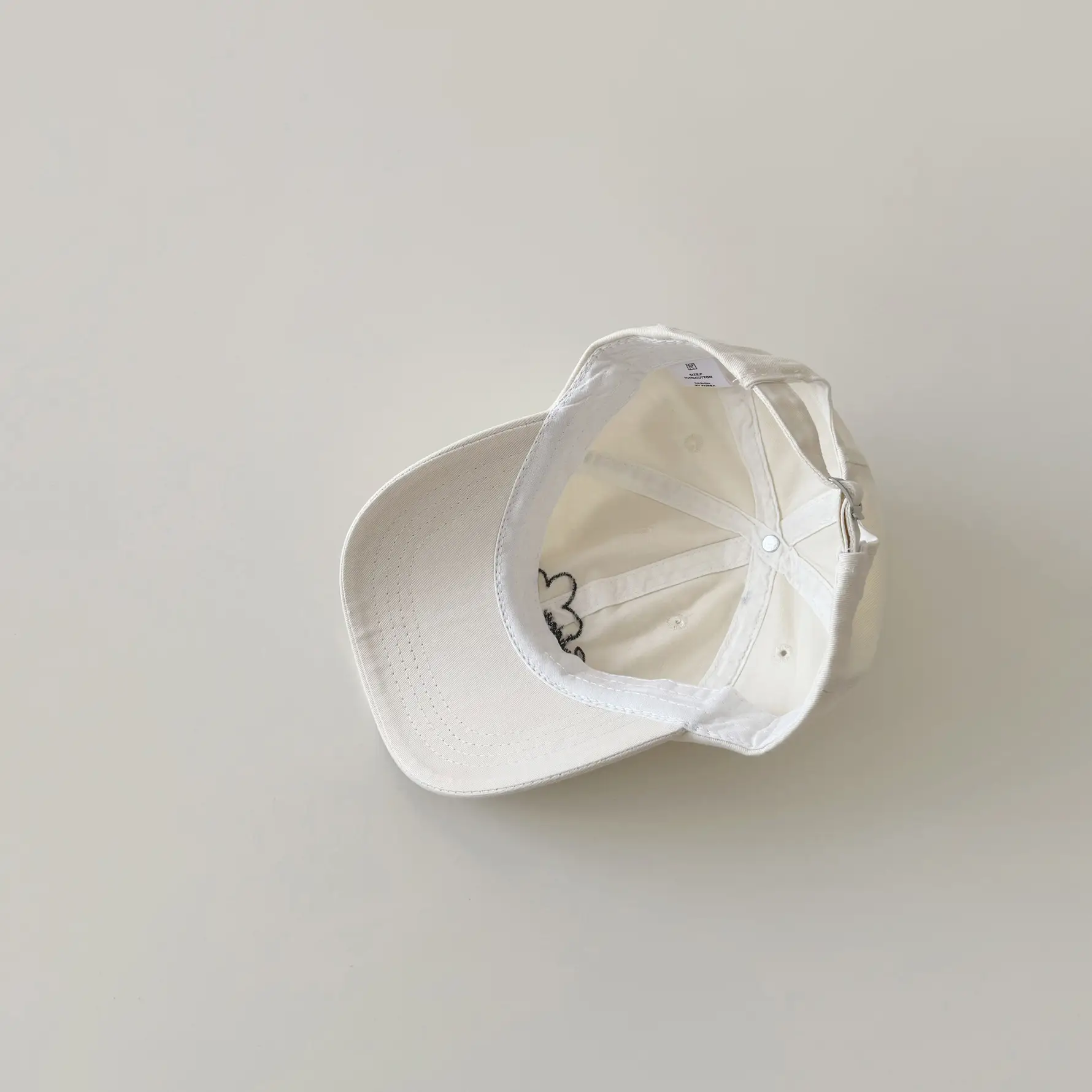 Kids Sun Hat Peaked Cap Green Embroidered - Image 7
