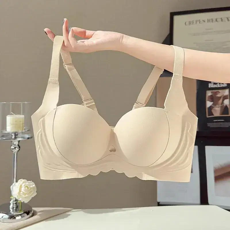 Women's Push Up Bra Anti Sagging Wireless Support - Image 8