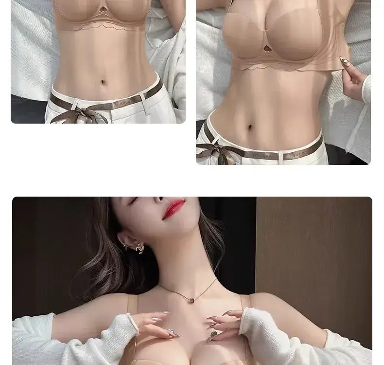 Women's Push Up Bra Anti Sagging Wireless Support — feature 33