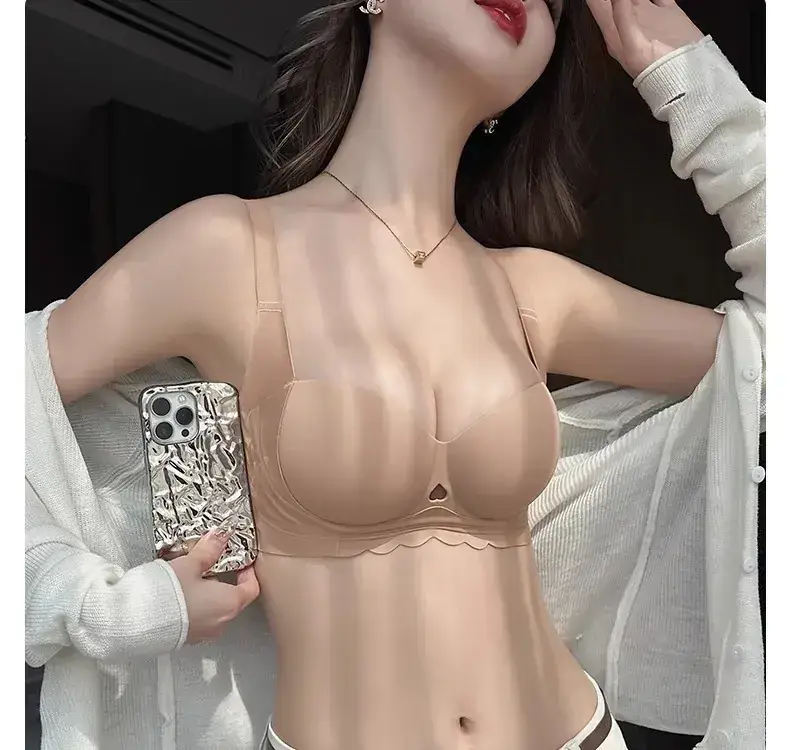 Women's Push Up Bra Anti Sagging Wireless Support — feature 36