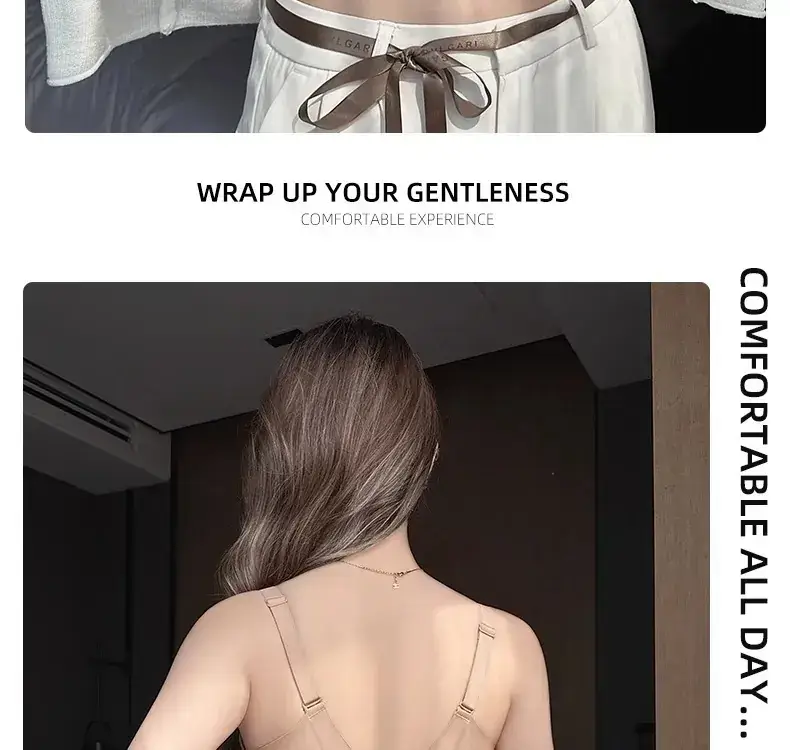 Women's Push Up Bra Anti Sagging Wireless Support — feature 37