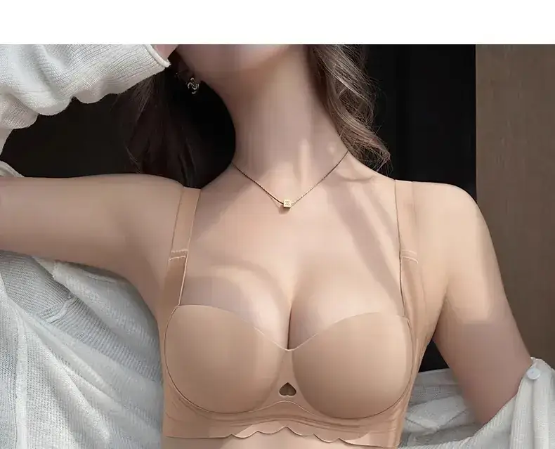Women's Push Up Bra Anti Sagging Wireless Support — feature 40