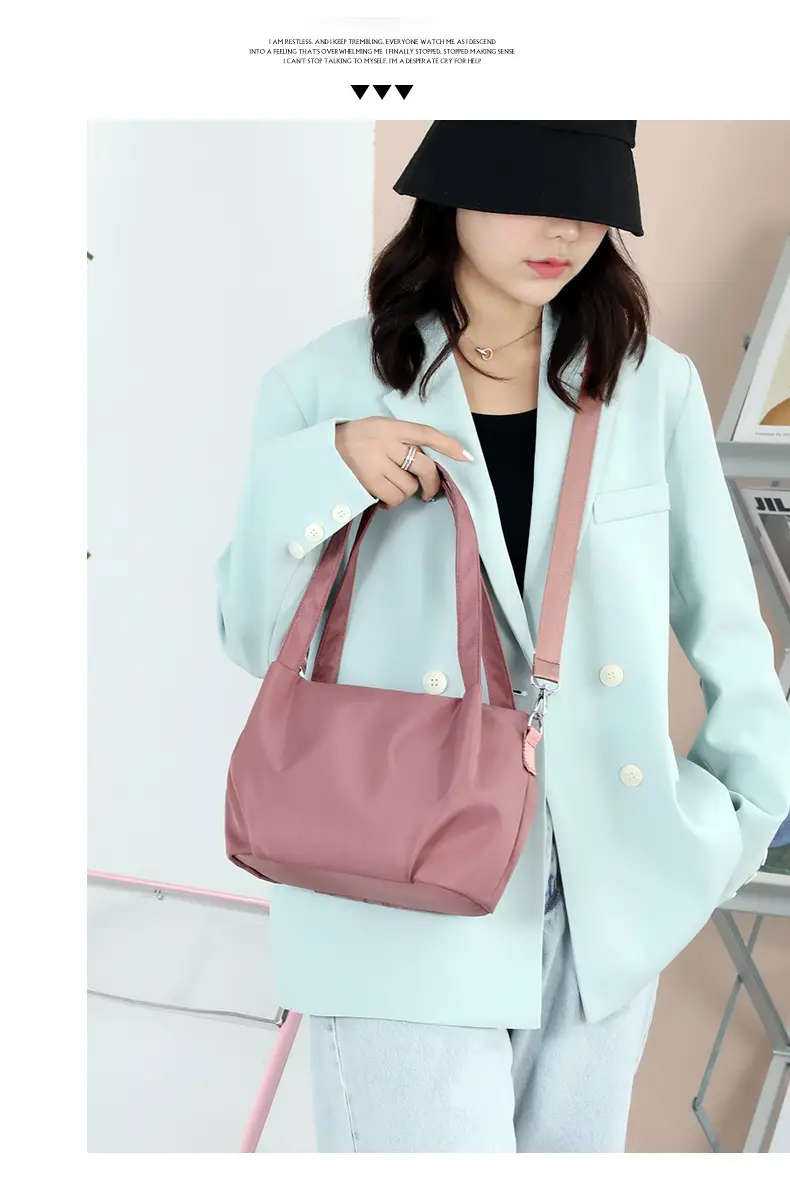 2024 Korean Style Black Shoulder Bag for Women — feature 21