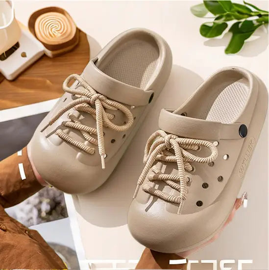 2026 New Eva Clogs Cute and Fashionable Women's Summer Trendy Shoes with a Stepping-On-Clouds Feel, Suitable for Outdoor Wear, Height-Increasing, Thick-Soled, Non-Slip — feature 6