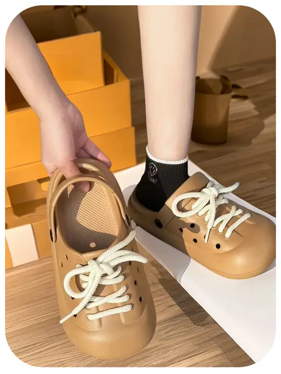 2026 New Eva Clogs Cute and Fashionable Women's Summer Trendy Shoes with a Stepping-On-Clouds Feel, Suitable for Outdoor Wear, Height-Increasing, Thick-Soled, Non-Slip — feature 9
