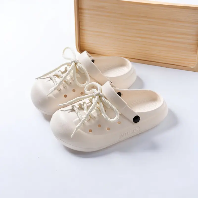 2026 New Eva Clogs Cute and Fashionable Women's Summer Trendy Shoes with a Stepping-On-Clouds Feel, Suitable for Outdoor Wear, Height-Increasing, Thick-Soled, Non-Slip