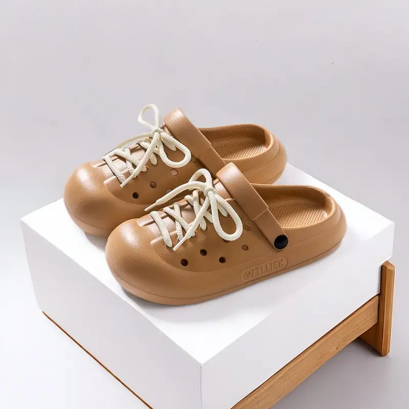2026 New Eva Clogs Cute and Fashionable Women's Summer Trendy Shoes with a Stepping-On-Clouds Feel, Suitable for Outdoor Wear, Height-Increasing, Thick-Soled, Non-Slip