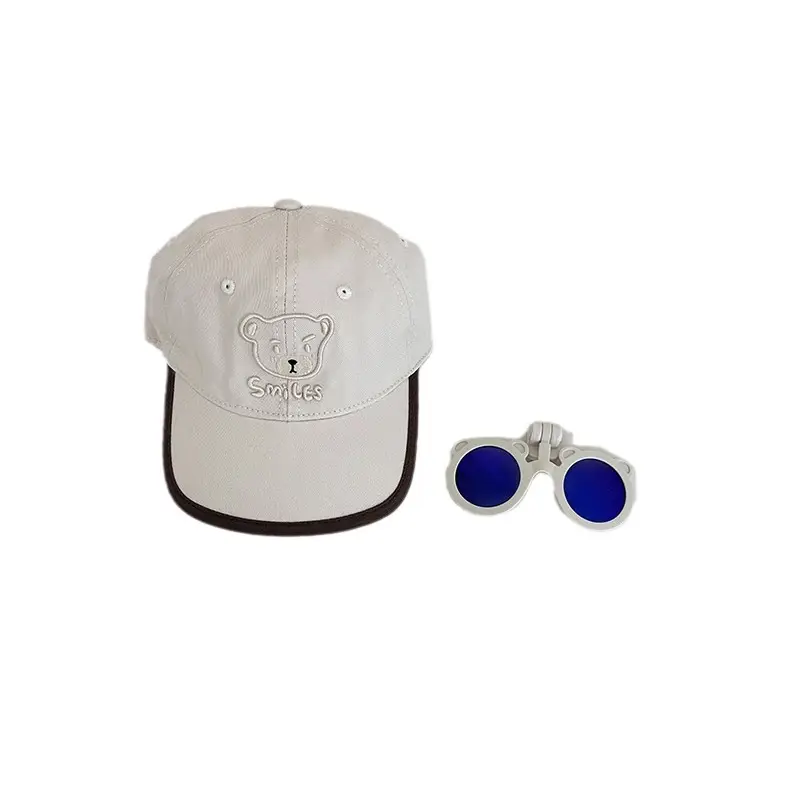 Kids Bear Cap Blue Spring Autumn New - Image 8