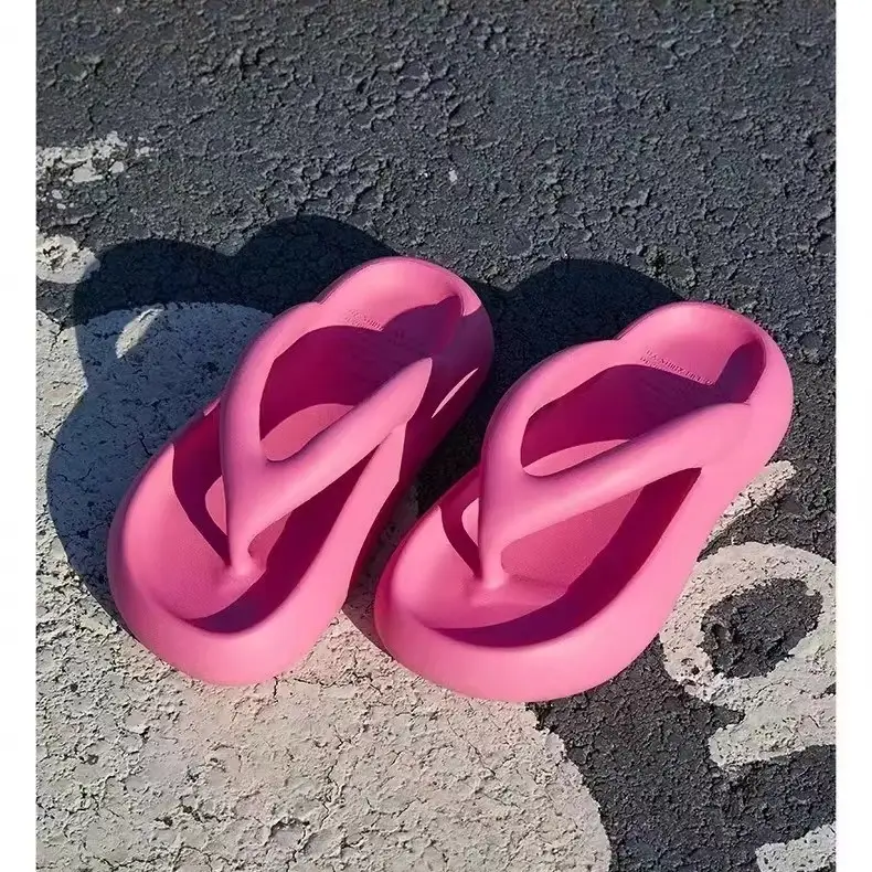 Flip-Flops for women Summer new summer slip-on thick bottom trendy non-slip wear-resistant beach flip-flops for women - Image 5