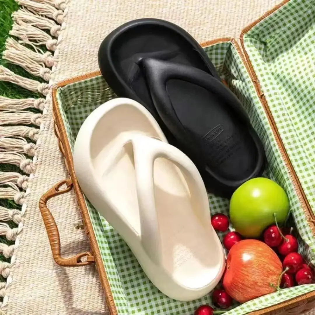 Flip-Flops for women Summer new summer slip-on thick bottom trendy non-slip wear-resistant beach flip-flops for women — feature 16