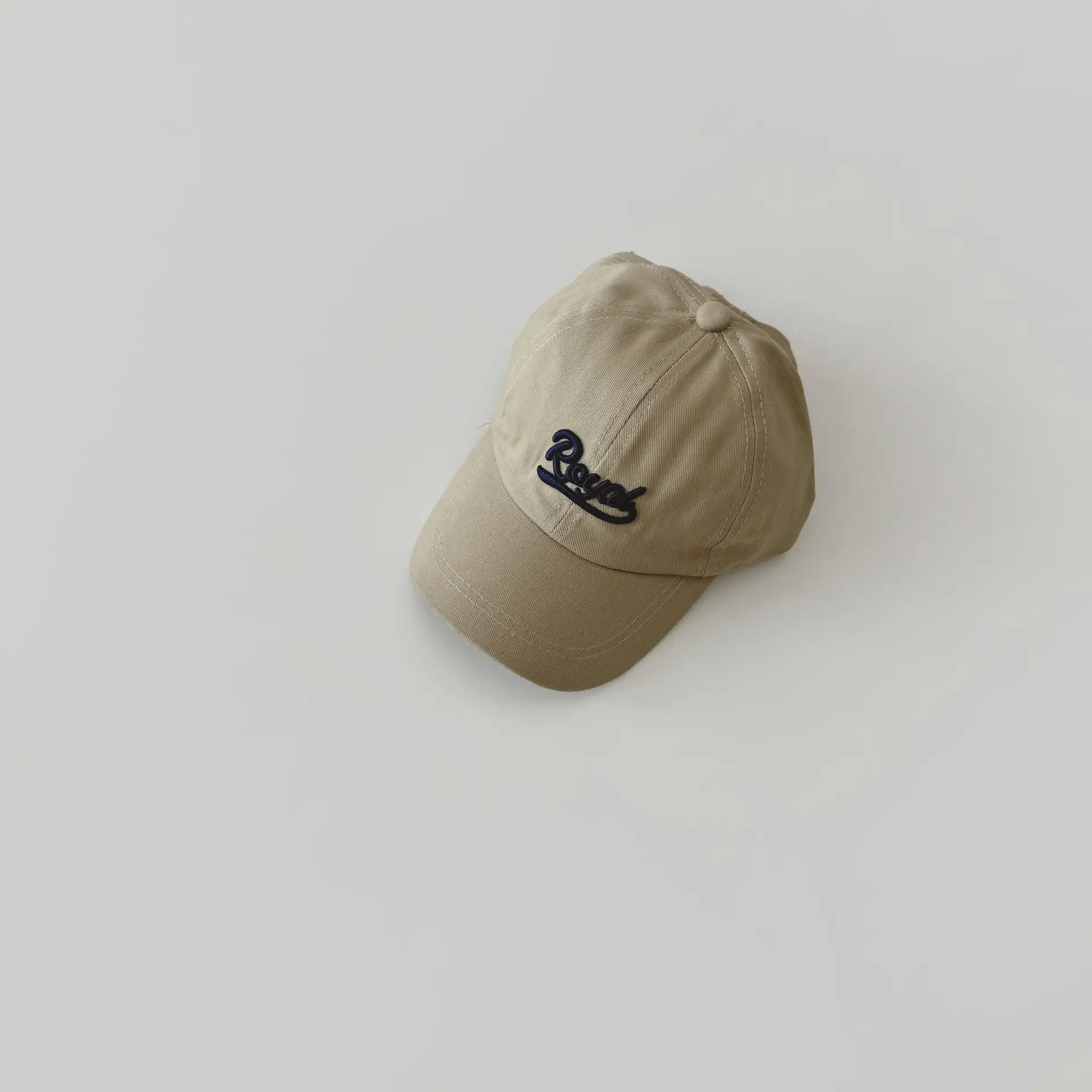 Kids Beanie Cap White Letter Design Adjustable - Image 2