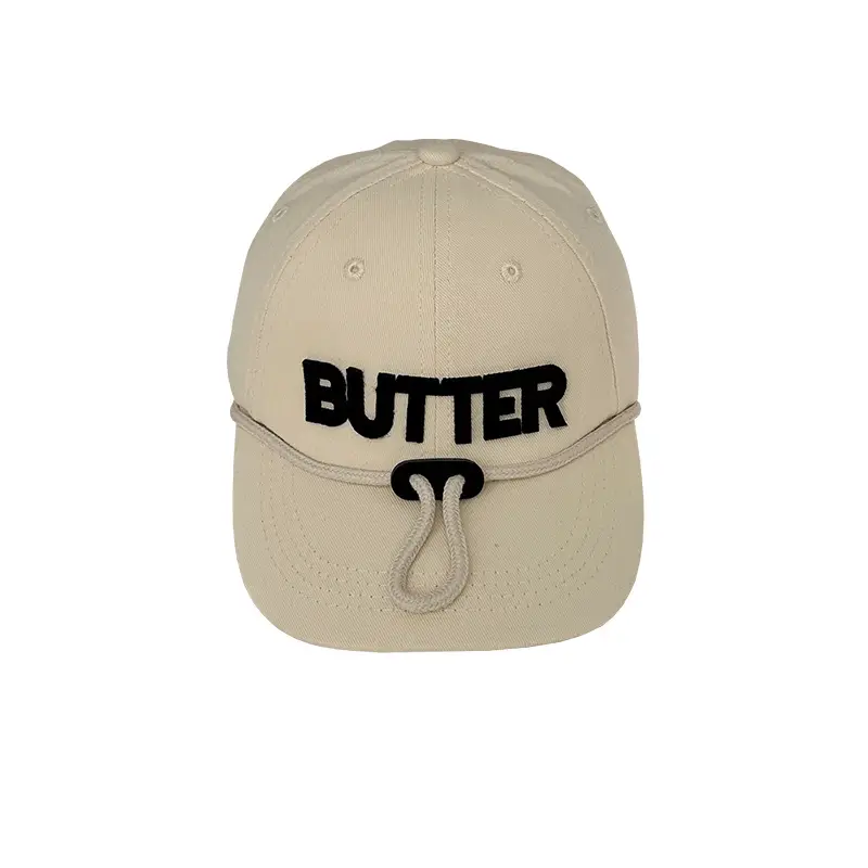 Navy Blue Butter Logo Baseball Cap for Boys Girls - Image 9